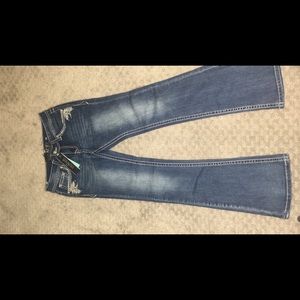 Girls Grace in LA Embroidered Jeans-16